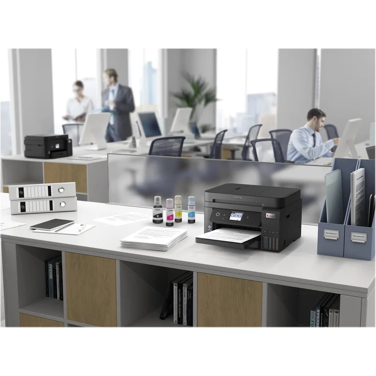 Epson EcoTank ET-4850 (4-in-1) Tintenstrahl, Druckgeschwindigkeit: 33 s/w, 20 Farbe, Auflösung: 4800 x 1200 (C11CJ60402) – Bild 7