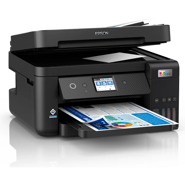 Epson EcoTank ET-4850 (4-in-1) Tintenstrahl, Druckgeschwindigkeit: 33 s/w, 20 Farbe, Auflösung: 4800 x 1200 (C11CJ60402) – Bild 2