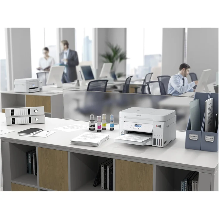 Epson EcoTank ET-4856 (4-in-1) Tintenstrahl, Druckgeschwindigkeit: 33 s/w, 20 Farbe, Auflösung: 4800 x 1200 (C11CJ60407) – Bild 11