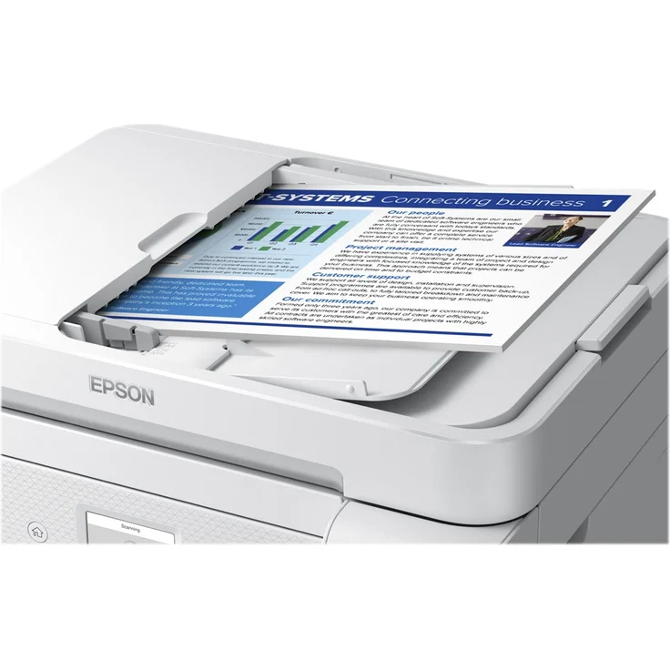 Epson EcoTank ET-4856 (4-in-1) Tintenstrahl, Druckgeschwindigkeit: 33 s/w, 20 Farbe, Auflösung: 4800 x 1200 (C11CJ60407) – Bild 8