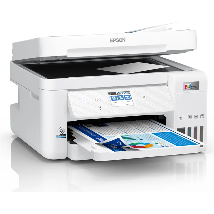 Epson EcoTank ET-4856 (4-in-1) Tintenstrahl, Druckgeschwindigkeit: 33 s/w, 20 Farbe, Auflösung: 4800 x 1200 (C11CJ60407) – Bild 1