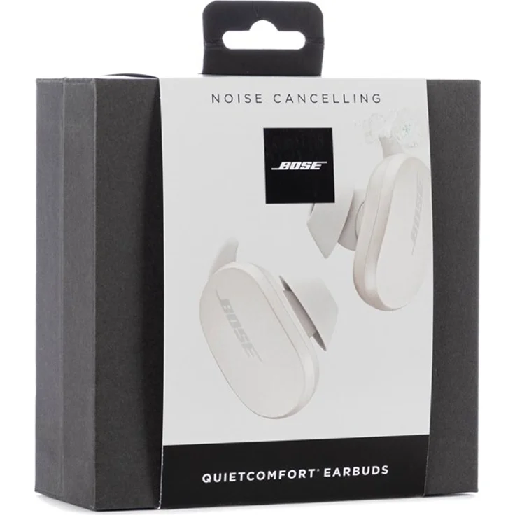 Bose QuietComfort Earbuds Soapstone In-Ear Kopfhörer mit Bluetooth, Mikrofon, Noise Cancelling, geeignet für Sport, weiß – Bild 12