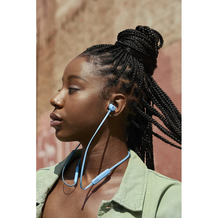 Beats Flex In-Ear Kopfhörer mit Bluetooth, Mikrofon, geeignet für Sport, grau – Bild 10