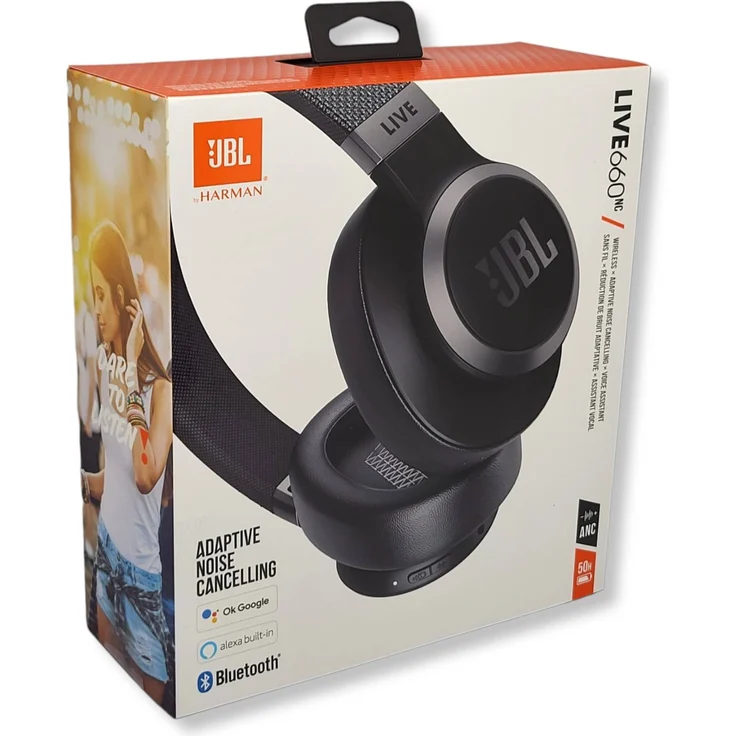 JBL Live 660NC, Over-ear Kopfhörer mit Noise Cancelling, Mikrofon und Bluetooth schwarz – Bild 9