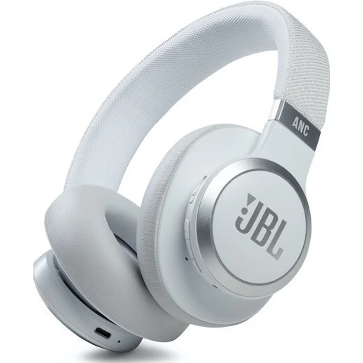 JBL Live 660NC, Over-ear Kopfhörer mit Noise Cancelling, Mikrofon und Bluetooth weiß – Bild 1