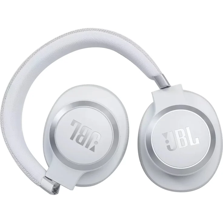 JBL Live 660NC, Over-ear Kopfhörer mit Noise Cancelling, Mikrofon und Bluetooth weiß – Bild 2