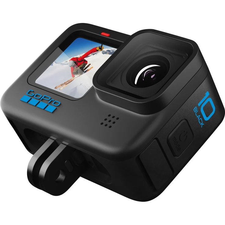GoPro HERO10 Black - Wasserdichte Action-Kamera mit Front-LCD und Touch-Rückseiten, 5,3K60 Ultra HD-Video, 23MP Fotos, 1080p Live-Streaming, Webcam, Stabilisierung – Bild 11