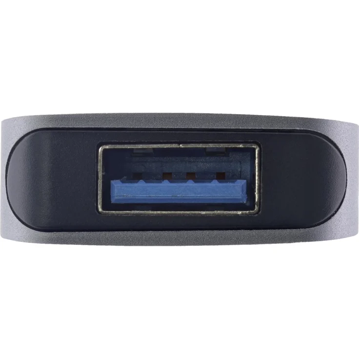 InLine USB 3.2 USB-Typ C Multi Hub (4x USB-A 5Gb-s + USB Typ-C (Data-PD 87W), OTG, Aluminiumgehäuse (33271L) – Bild 4