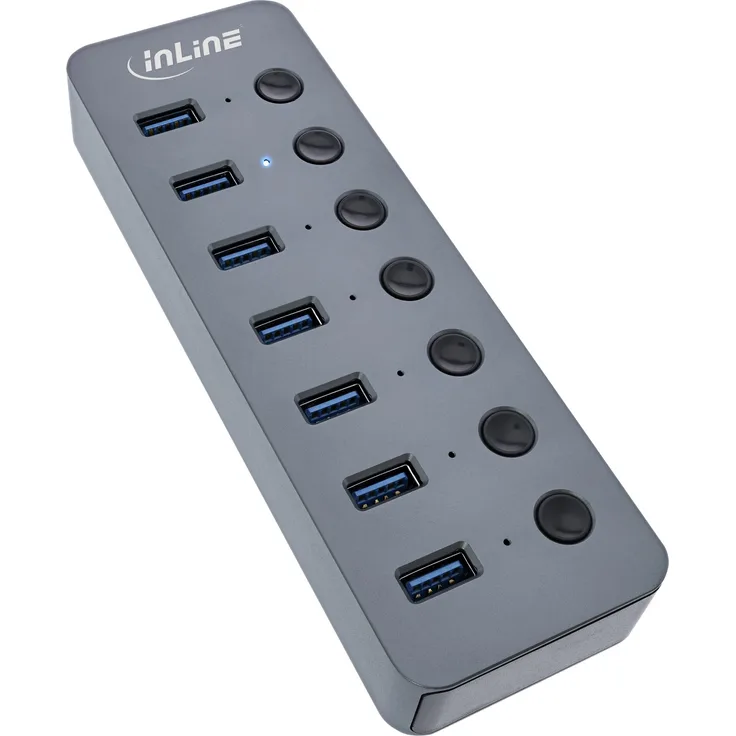 INLINE - Hub - 7 x USB 3.2 Gen 1 - Desktop