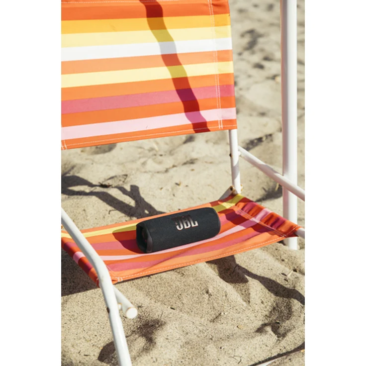 JBL Flip 6 Bluetooth-Lautsprecher, Midnight Black, Schwarz – Bild 11