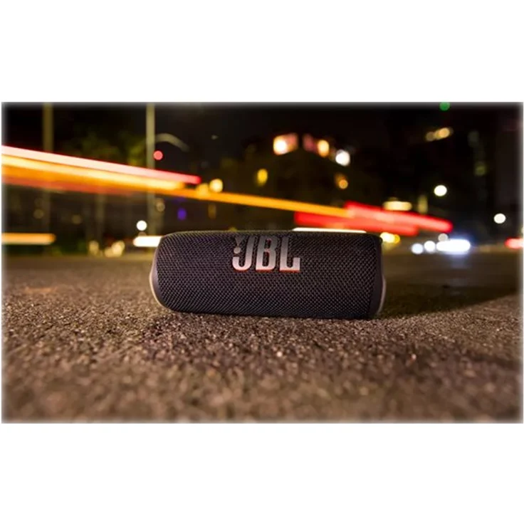 JBL Flip 6 Bluetooth-Lautsprecher, Midnight Black, Schwarz – Bild 16