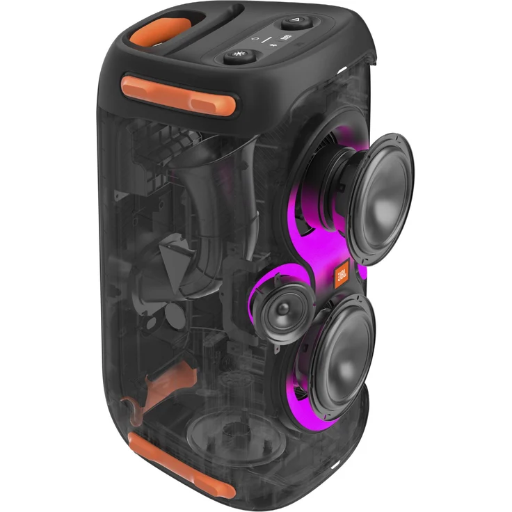 JBL PartyBox 110 Party Bluetooth-Lautsprecher, spritzwassergeschützt, schwarz – Bild 10
