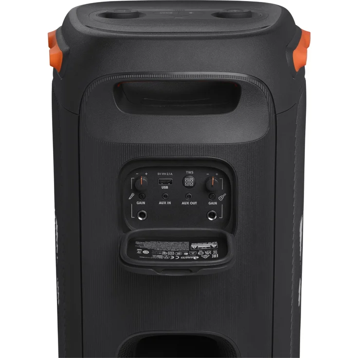 JBL PartyBox 110 Party Bluetooth-Lautsprecher, spritzwassergeschützt, schwarz – Bild 2