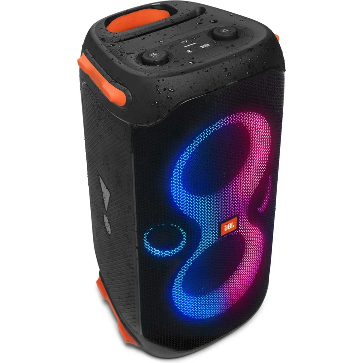JBL PartyBox 110 Party Bluetooth-Lautsprecher, spritzwassergeschützt, schwarz – Bild 9