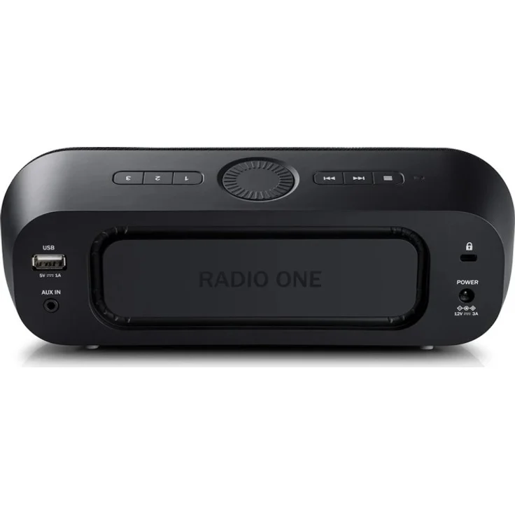 Teufel Radio One Radiowecker mit Bluetooth, AUX-In, Schwarz – Bild 5