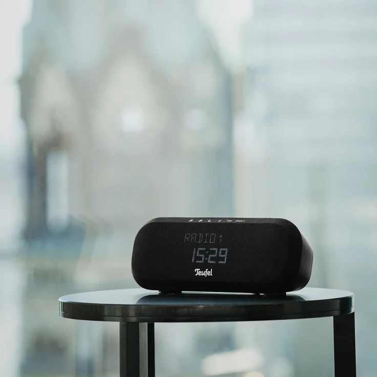 Teufel Radio One Radiowecker mit Bluetooth, AUX-In, Schwarz – Bild 6