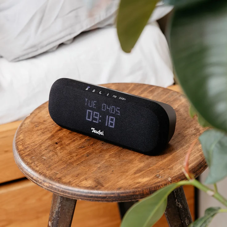 Teufel Radio One Radiowecker mit Bluetooth, AUX-In, Schwarz – Bild 7
