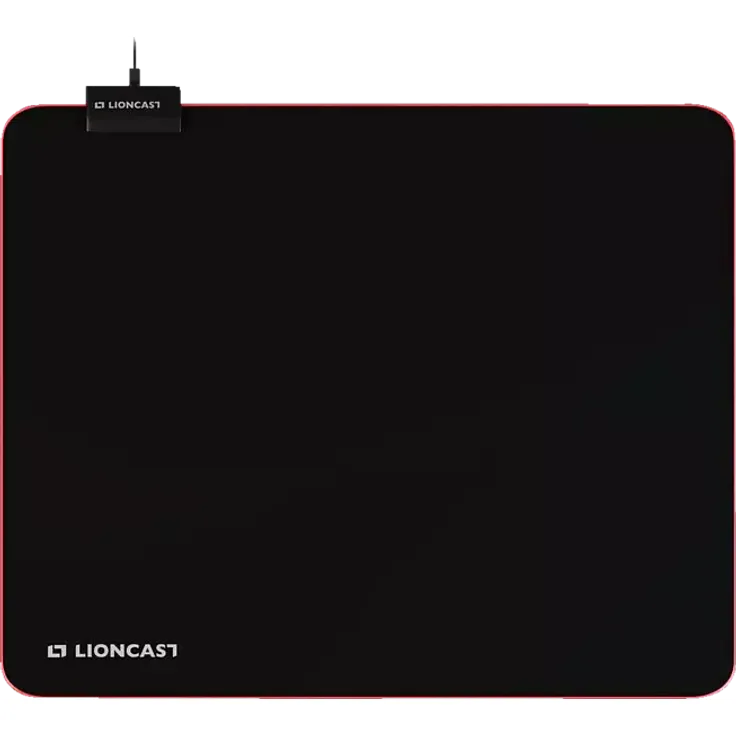LIONCAST Gaming Glow RGB Mauspad (450 mm x 355 mm)