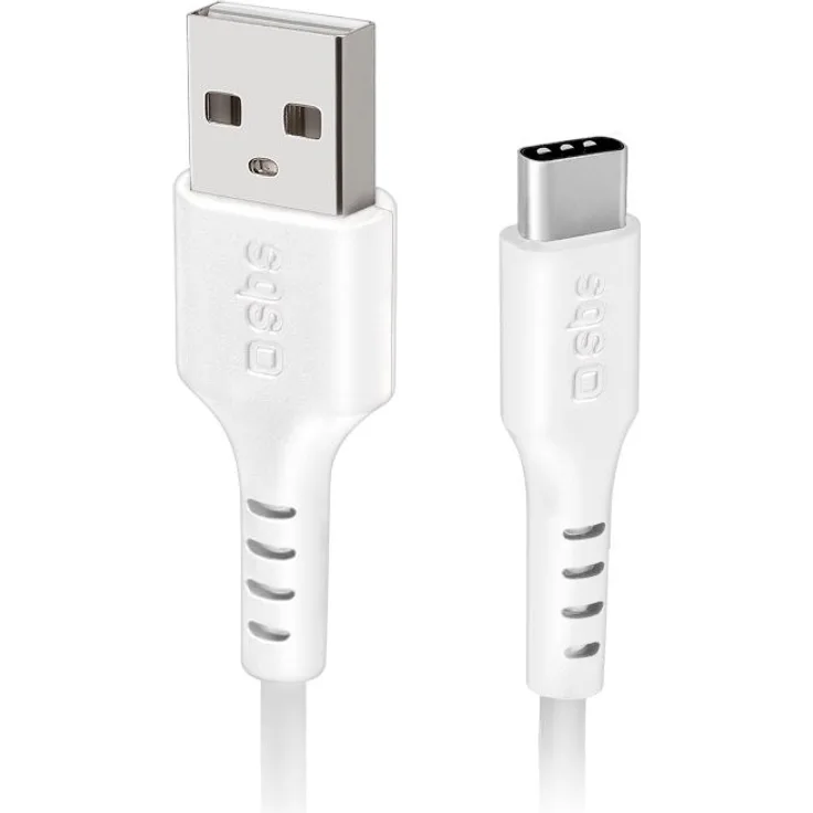 SBS Datenkabel USB 2.0 zu Typ C weiß