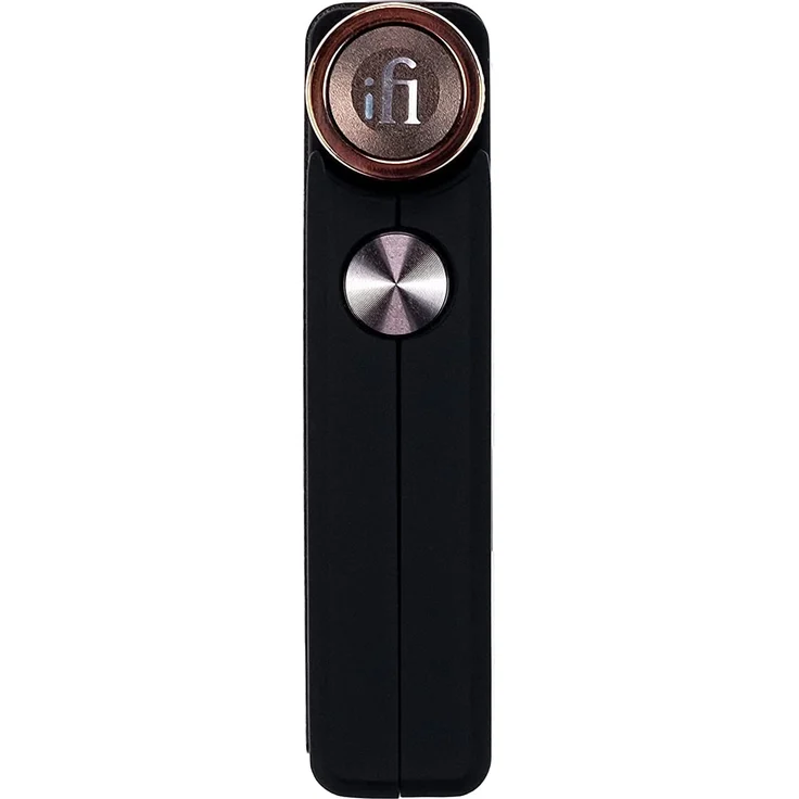 ifi Audio GO blu Tragbarer Kopfhörerverstärker mit Bluetooth, 4,4 mm- und 3,5 mm-Klinkenanschluss, Schwarz, roségold – Bild 2