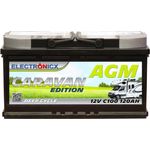 Electronicx Caravan Edition Batterie AGM 120 AH 12V Wohnmobil Boot Versorgung