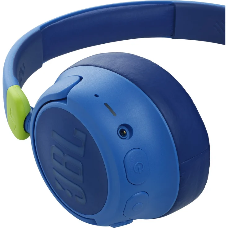 JBL JR460NC Over-Ear-Kopfhörer mit Active Noise Cancelling, Mikrofon, geeignet für Kinder, Blau (2021) – Bild 6