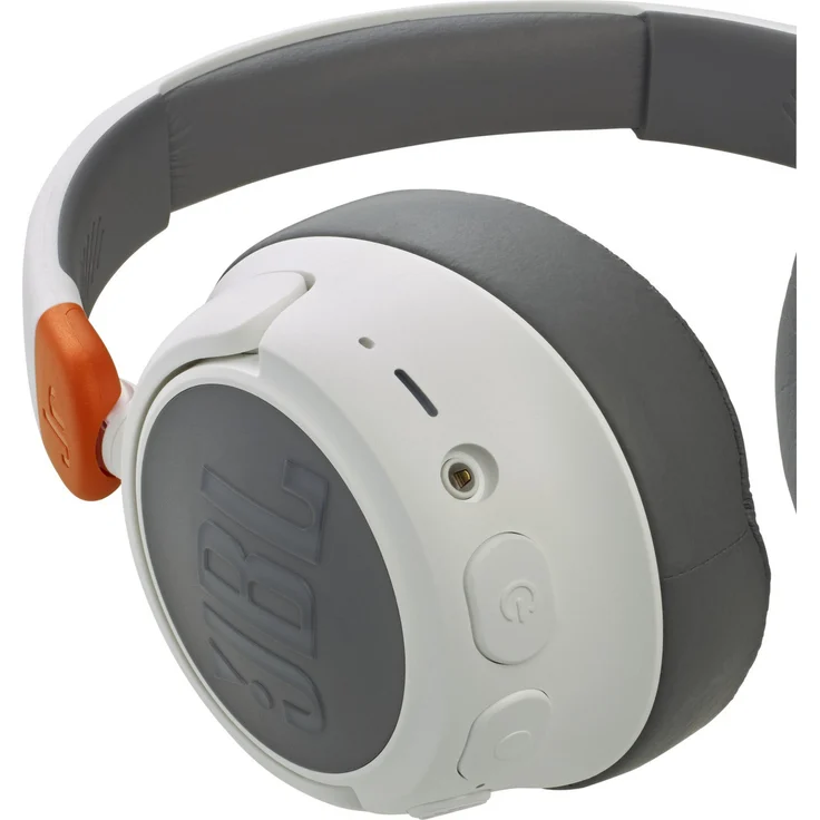 JBL JR460NC Over-Ear-Kopfhörer mit Active Noise Cancelling, Mikrofon, geeignet für Kinder, Weiß (2021) – Bild 6