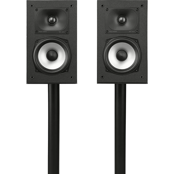 Polk Audio XT15 Regallautsprecher mit 5,25-Zoll-Zieftöner, Hi-Res, Schwarz – Bild 6