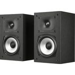 Polk Audio XT15 Regallautsprecher mit 5,25-Zoll-Zieftöner, Hi-Res, Schwarz