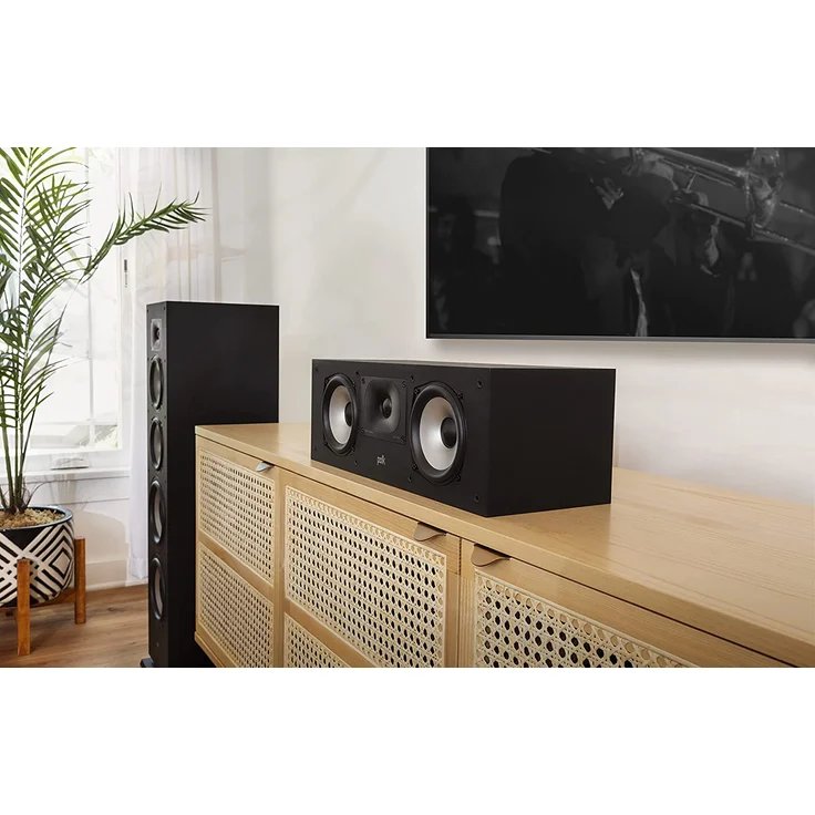 Polk Audio XT30 Center-Lautsprecher, Hi-Res, Schwarz – Bild 6