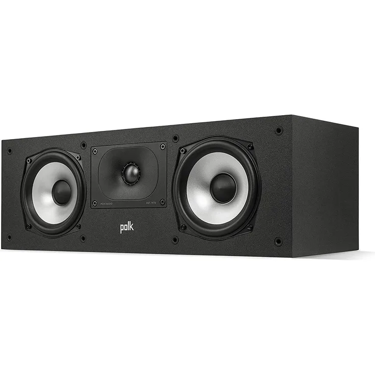 Polk Audio XT30 Center-Lautsprecher, Hi-Res, Schwarz