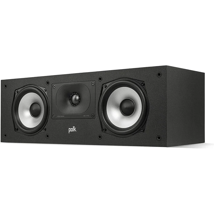 Polk Audio XT30 Center-Lautsprecher, Hi-Res, Schwarz – Bild 1