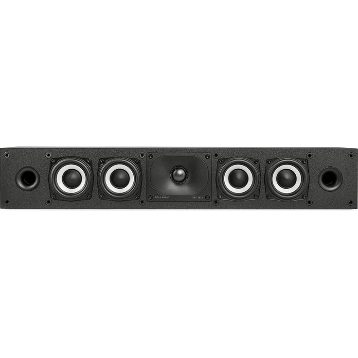 Polk Audio XT35 Slimline Center-Lautsprecher, Hi-Res, Schwarz – Bild 6