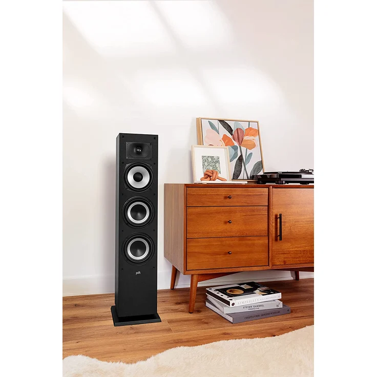 Polk Audio XT60 Standlautsprecher, HiFi, Heimkino-Lautsprecher, Hi-Res, Schwarz – Bild 5