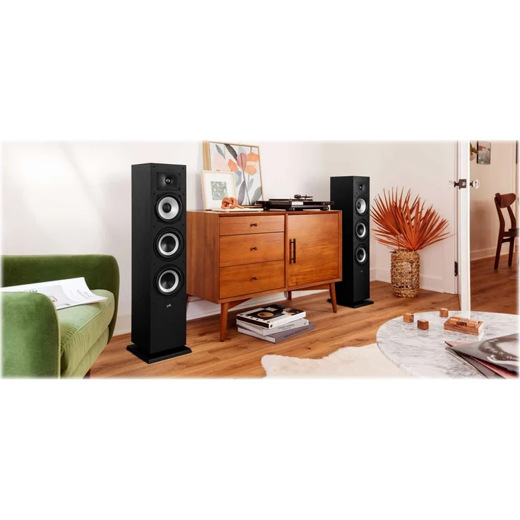Polk Audio XT60 Standlautsprecher, HiFi, Heimkino-Lautsprecher, Hi-Res, Schwarz – Bild 14