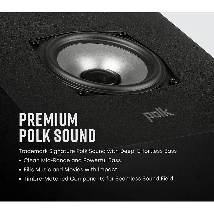 Polk Audio XT90 Height-Modul, Hi-Res, Schwarz – Bild 2
