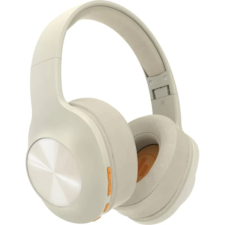 Spirit Calypso Over-Ear-Kopfhörer mit Bass Boost, Apple Siri, Google Assistant, Beige (2021) – Bild 1