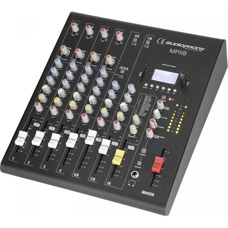 Audiophony MPX8 8-Kanal Mischpult