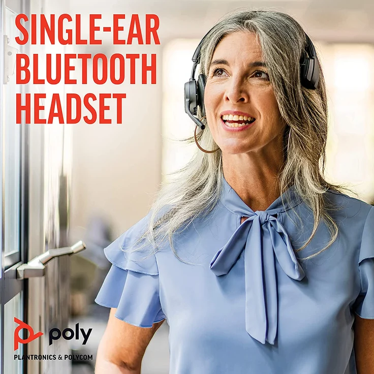 Poly Voyager 4300 UC Series 4310 Headset On-Ear Bluetooth kabellos USB-A Zoom Certified – Bild 2