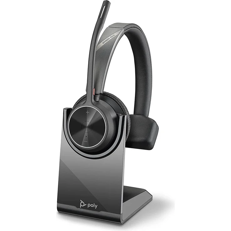Poly Voyager 4300 UC Series 4310 Headset On-Ear Bluetooth kabellos USB-A Zoom Certified – Bild 1