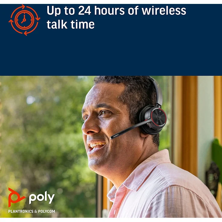 Poly BT Headset Voyager 4310 UC Mono USB-C – Bild 5