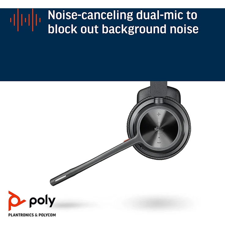 Poly BT Headset Voyager 4310 UC Mono USB-A Teams – Bild 4