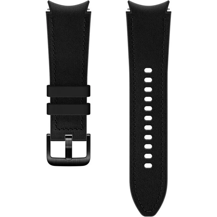 Samsung Hybrid Leather Band (20 mm, M-L), Black