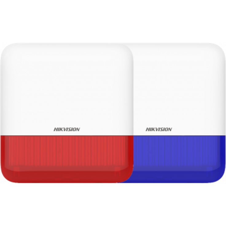 Hikvision DS-PS1-E-WE Wireless External Sounder (rot)