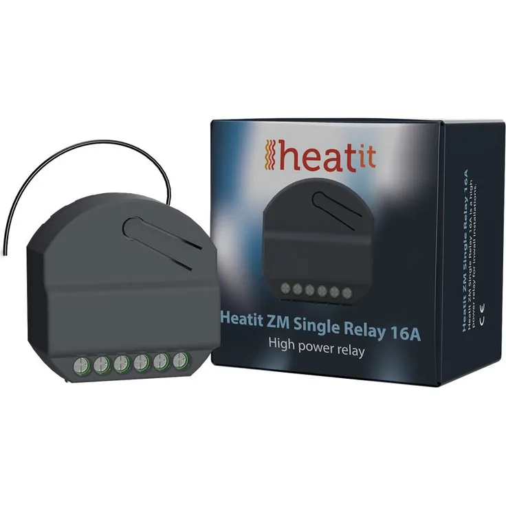 Heat-it - ZM Single Relay 16A - Z-Wave