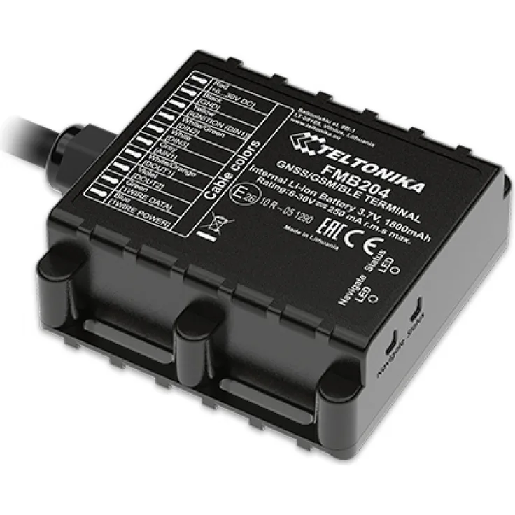 Teltonika · FMB204 · Waterproff GNSS7GSM Tracker