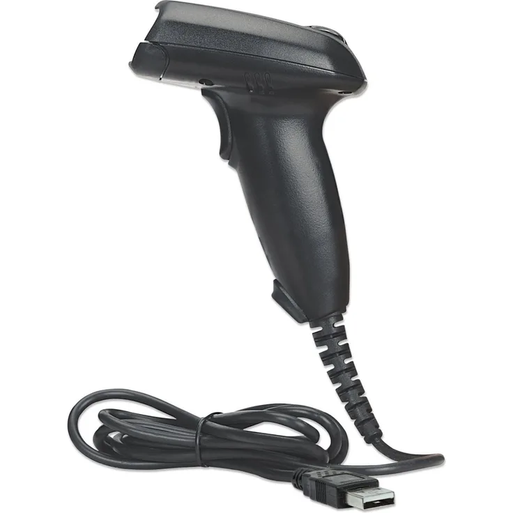 Manhattan Barcodescanner LongRange CCD USB 100mm schwarz