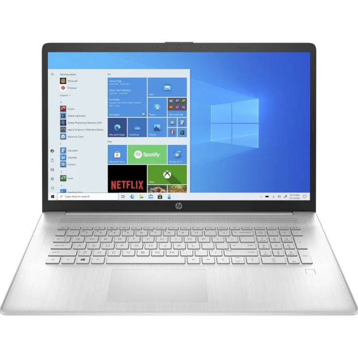 HP 17-cp0454ng - 17,3 Zoll (43,9 cm) Full HD, AMD Ryzen 5 5500U, 8GB RAM, 512GB SSD, Windows 10 Home 64-bit  – Bild 1