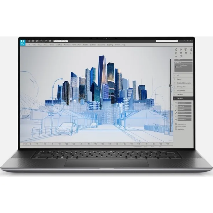 Dell Precision 5560 Business-Laptop - 15,6 Zoll (39,6 cm) Full HD, Intel Core i7-11800H, 16GB RAM, 512GB SSD, Windows 10 Pro 64-bit, NVIDIA T1200