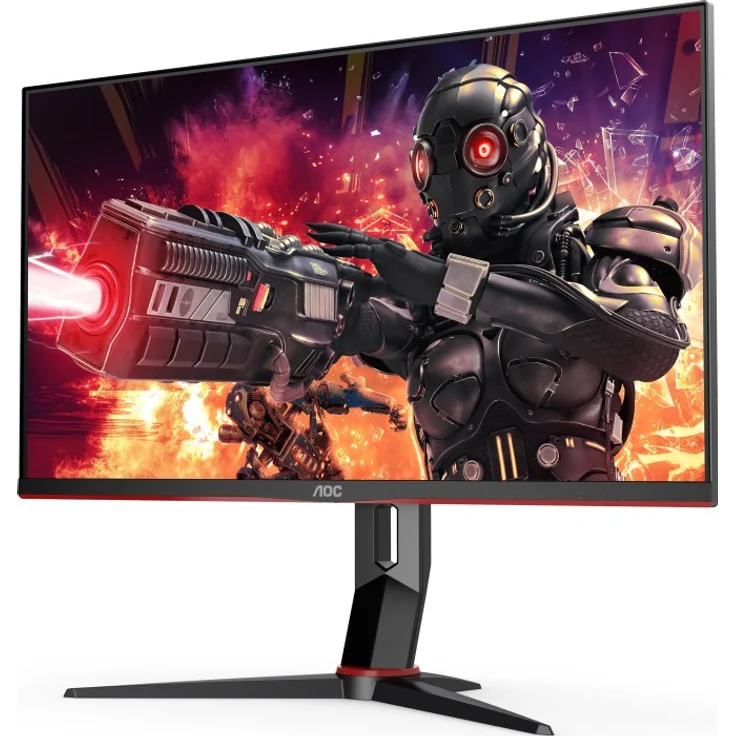 AOC U28G2XU/BK - 28 Zoll, 4K Ultra HD (3840 x 2160 Pixel), IPS, 144 Hz, 1 ms, 370 cd/m² (U28G2XU/BK) – Bild 2